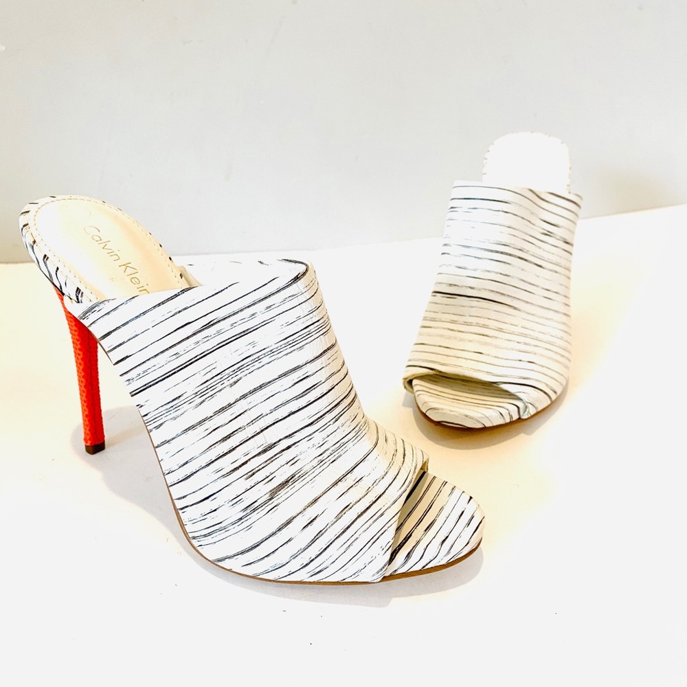 Calvin Klein Gradyn Open Toe Heels